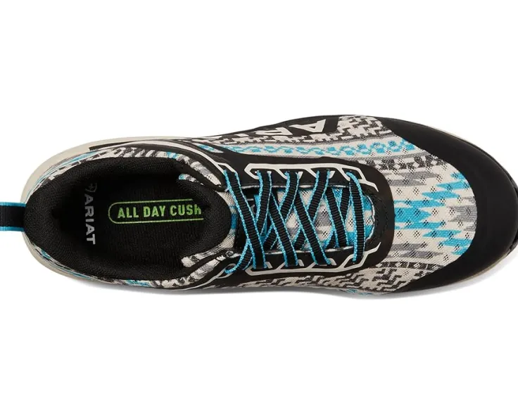 outpace_ct_1.webp Ariat Sneakers & Athletic<Outpace CT Turquoise Aztec