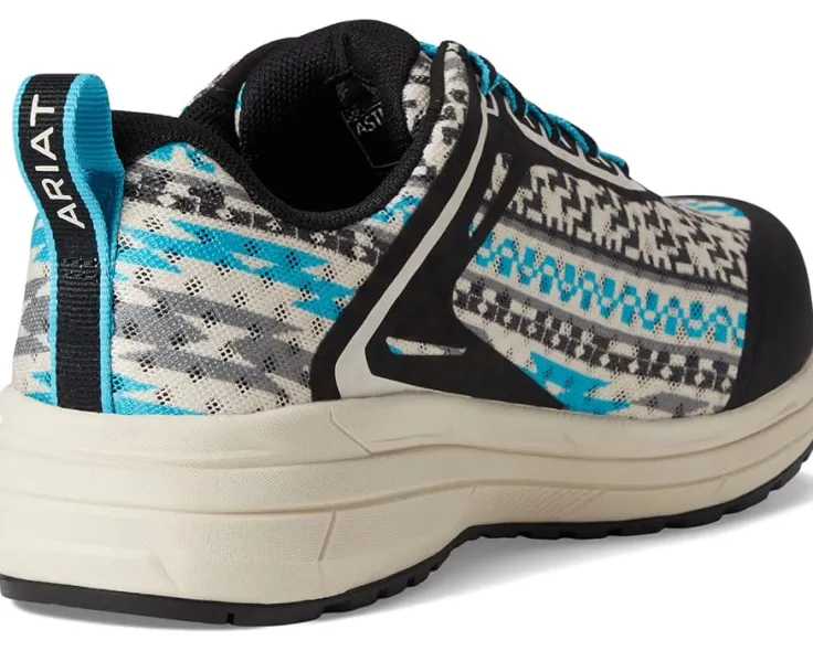 outpace_ct_4.webp Ariat Sneakers & Athletic<Outpace CT Turquoise Aztec