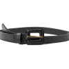 Madewell Belts<Pebbled Leather Covered-Buckle Belt True Black