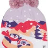 Spyder Kids Hats<Penguin Double Pom Hat (Little Kid/Big Kid) Multi