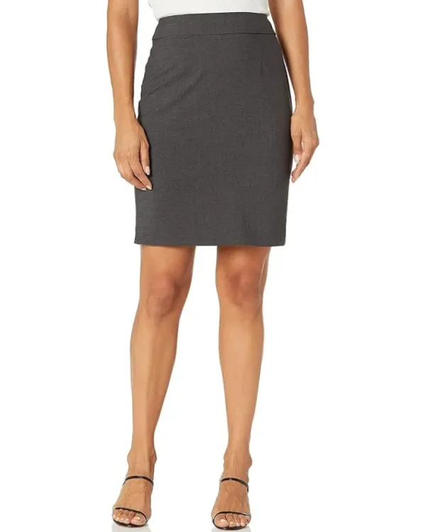 Calvin Klein Skirts<Petite Skirt Charcoal