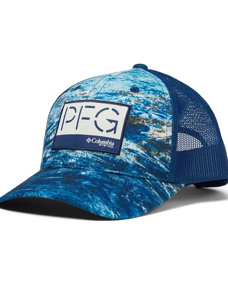 pfg_camo_snapback_little__0.webp Columbia Kids Hats<PFG™ Camo Snapback (Little Kids/Big Kids) Carbon/Deepsea Fade