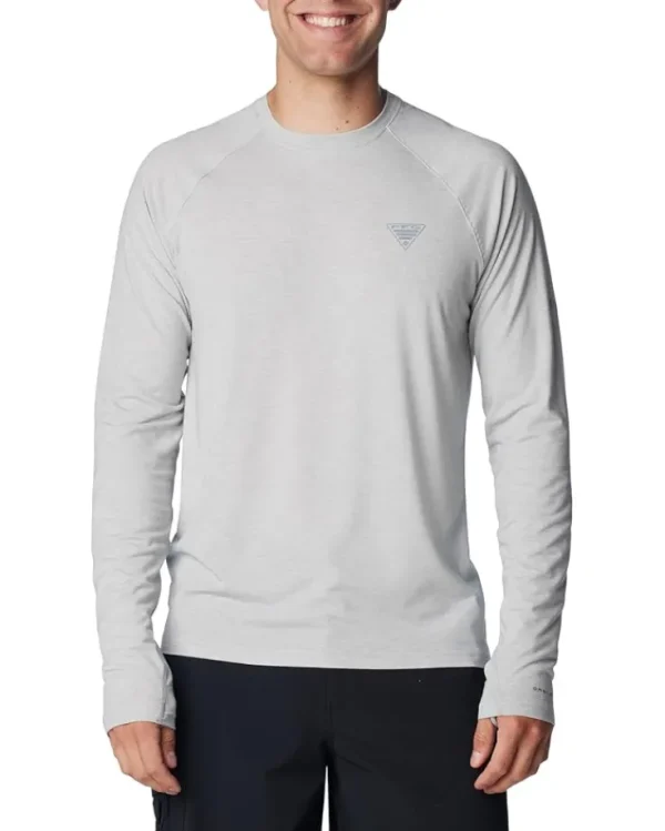 Columbia Activewear<PFG Uncharted™ Long Sleeve Bluebell Heather