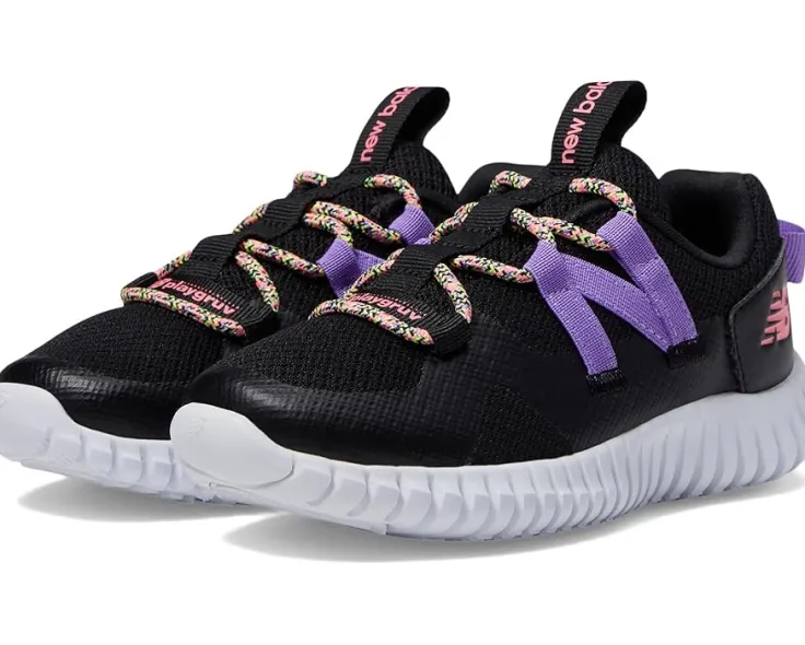 playgruv_v_bungee_little__0.webp New Balance Kids Adaptive | Adaptive<Playgruv v2 Bungee (Little Kid) Black/Violet Crush