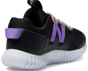 New Balance Kids Adaptive | Adaptive<Playgruv v2 Bungee (Little Kid) Black/Violet Crush