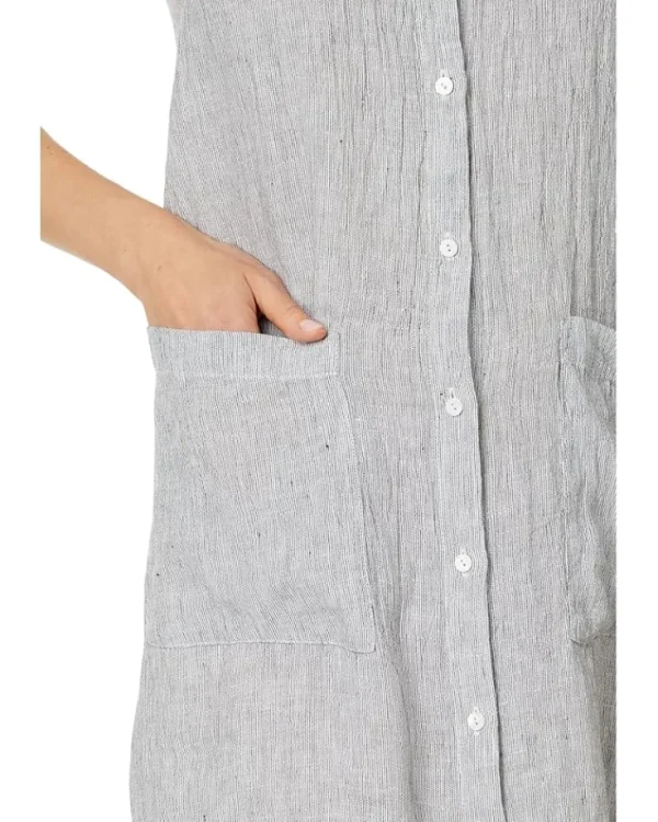 Eileen Fisher Dresses<Plus Size Classic Collar Dress Agean