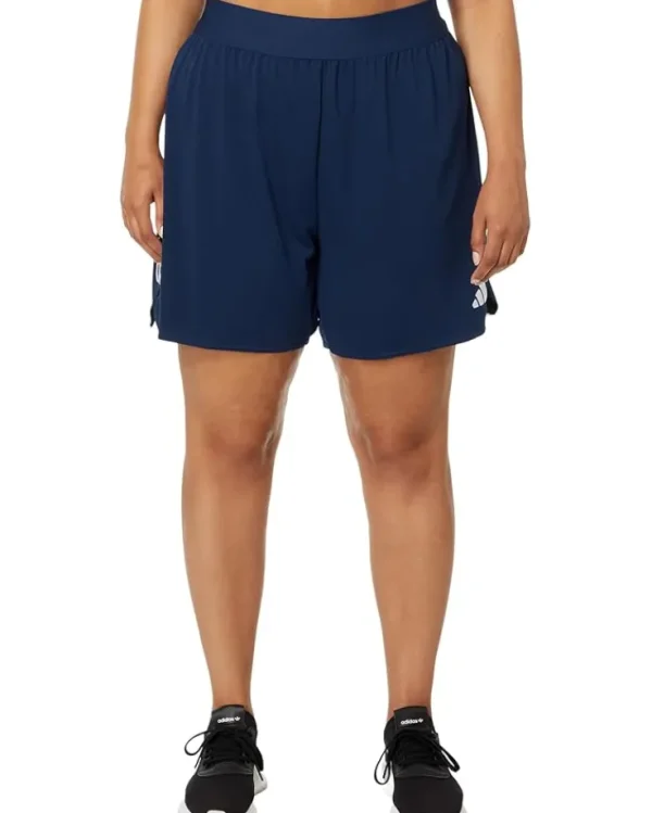 adidas Shorts<Plus Size Tiro 23 Shorts Team Navy Blue/White