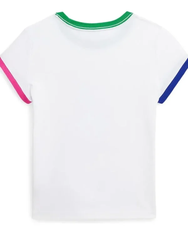 Polo Ralph Lauren Kids Shirts & Tops<Polo Bear Cotton Jersey Tee (Little Kid/Big Kid) White