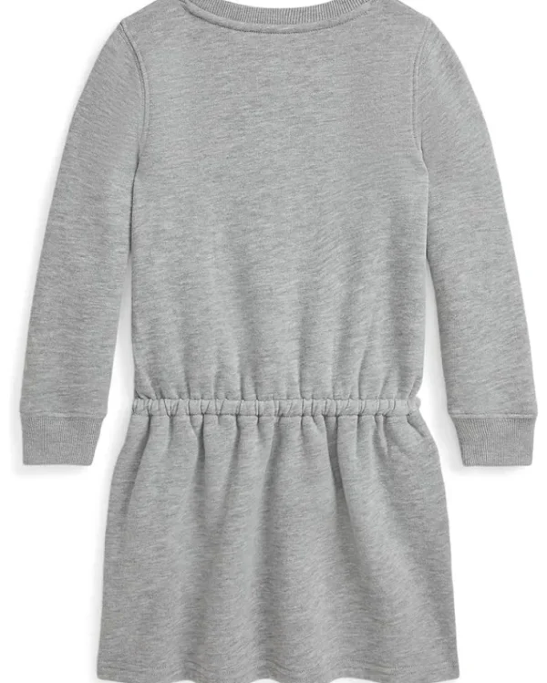 Polo Ralph Lauren Kids Dresses<Polo Bear Fleece Dress (Toddler/Little Kid) Andover Heather