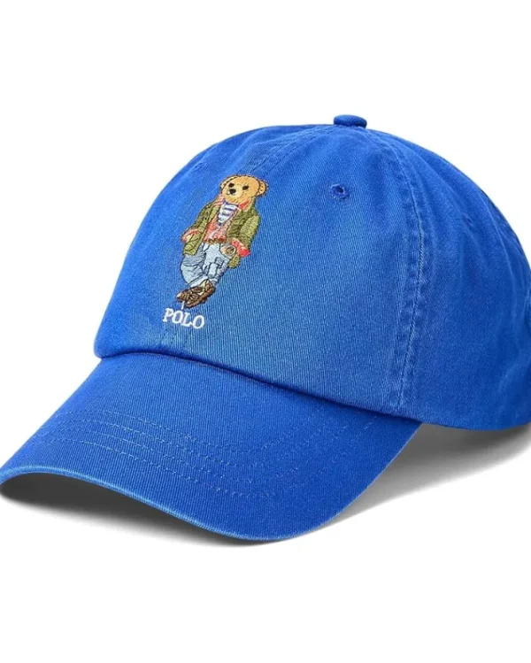 Polo Ralph Lauren Hats<Polo Bear Twill Ball Cap Blue Saturn