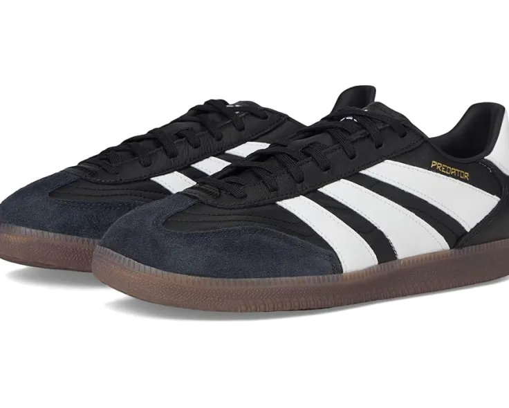 predator_freestyle_indoor_0.webp adidas Sneakers & Athletic<Predator Freestyle Indoor Soccer Cleats Black/White/Gold Metallic