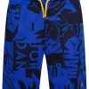 Jordan Kids Shorts<Printed Mesh Shorts (Little Kids/Big Kids) Racer Blue