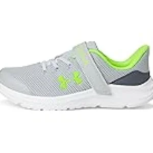 Under Armour Kids Sneakers<Pursuit 4 Alternate Closure (Little Kid) Mod Gray/Castlerock/Hyper Green