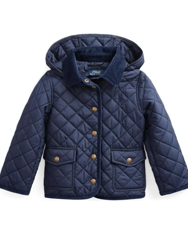 Polo Ralph Lauren Kids Coats & Jackets<Quilted Barn Jacket (Toddler/Little Kid) Newport Navy
