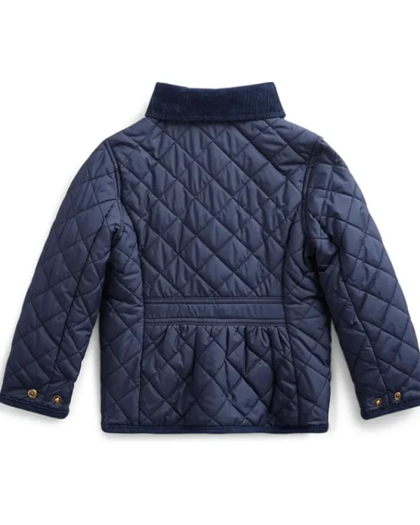 Polo Ralph Lauren Kids Coats & Jackets<Quilted Barn Jacket (Toddler/Little Kid) Newport Navy