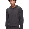 Eberjey Sleepwear<Recycled Boucle Hoodie Graphite