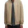 AllSaints Coats & Outerwear<Rev Bassett Bomber Blk/Ash Khaki Brwn