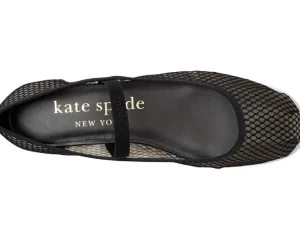 Kate Spade New York Flats<Riley Mesh Mary Jane Ballet Flats Black