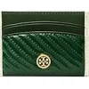 Tory Burch Wallets<Robinson Patent Puffy Quilted Card Case Pine Tree