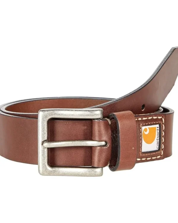 Carhartt Belts | Belts<Saddle Leather Belt Black/Nickel Roller Finish