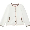 Janie and Jack Coats & Jackets<Sherpa Jacket (Toddler/Little Kids/Big Kids) Ivory