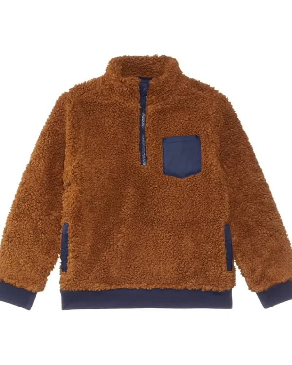 Janie and Jack Coats & Jackets<Sherpa Pullover (Toddler/Little Kids/Big Kids) Multicolor