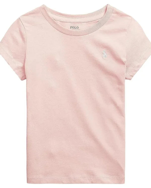 Polo Ralph Lauren Kids Shirts & Tops<Short Sleeve Jersey T-Shirt (Little Kids) Hint Of Pink