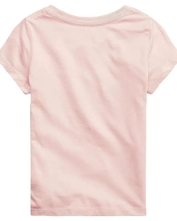 Polo Ralph Lauren Kids Shirts & Tops<Short Sleeve Jersey T-Shirt (Little Kids) Hint Of Pink