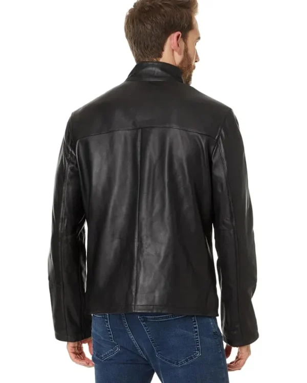 Cole Haan Coats & Outerwear<Smooth Lamb Jacket Black 2