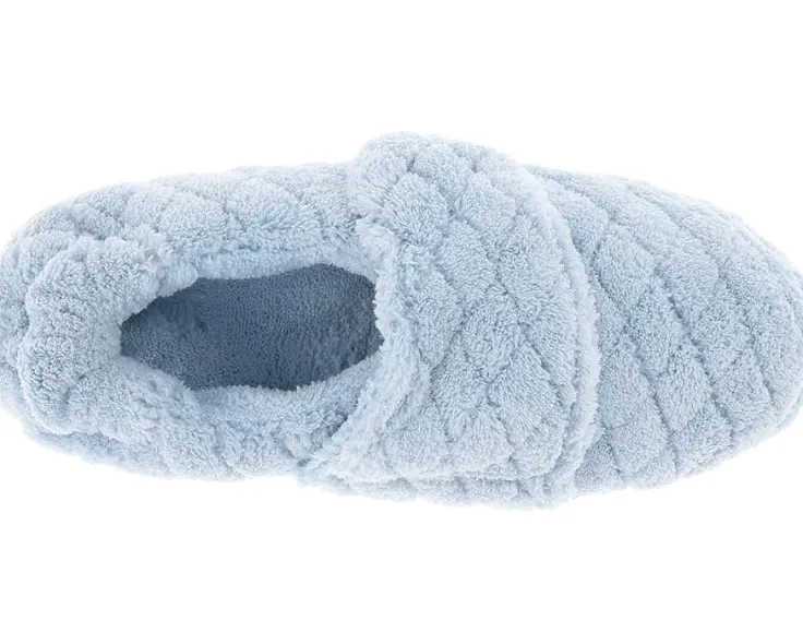 spa_wrap_1.webp Acorn Slippers<Spa Wrap Powder Blue Fabric