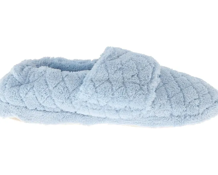 spa_wrap_5.webp Acorn Slippers<Spa Wrap Powder Blue Fabric