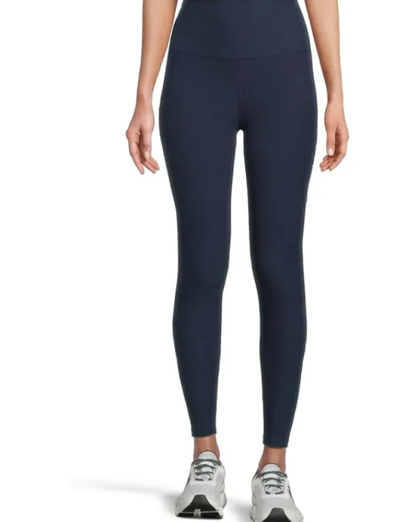 Beyond Yoga Activewear | Pants<Spacedye Caught In The Midi High-Waisted Legging Birch Heather