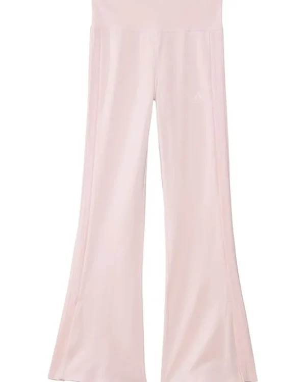 adidas Kids Pants<3-Stripes Flare Leg Pants Sandy Pink