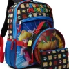 BIOWORLD Kids Backpacks<Super Mario Bros Backpack Set (Little Kid/Big Kid) Blue
