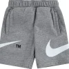 Nike Kids Shorts<Swoosh Shorts (Toddler) Dark Grey