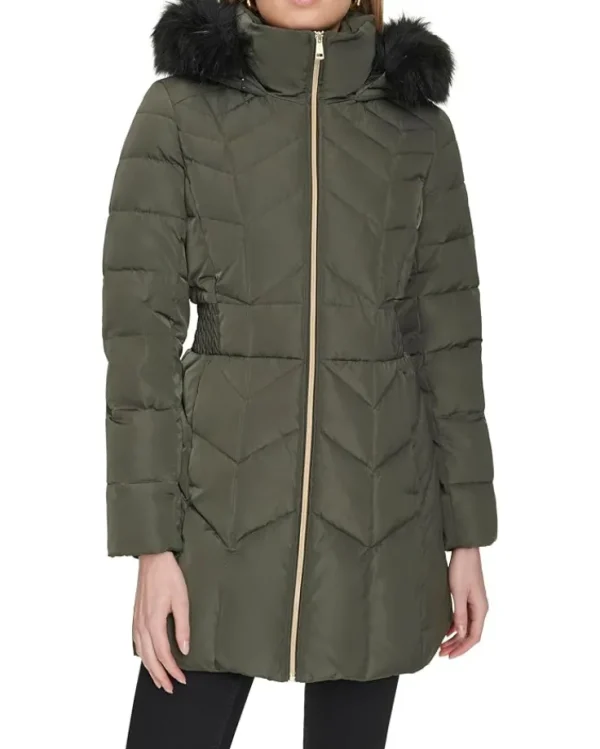 Cole Haan Coats & Outerwear<Taffeta Down Coat Merlot