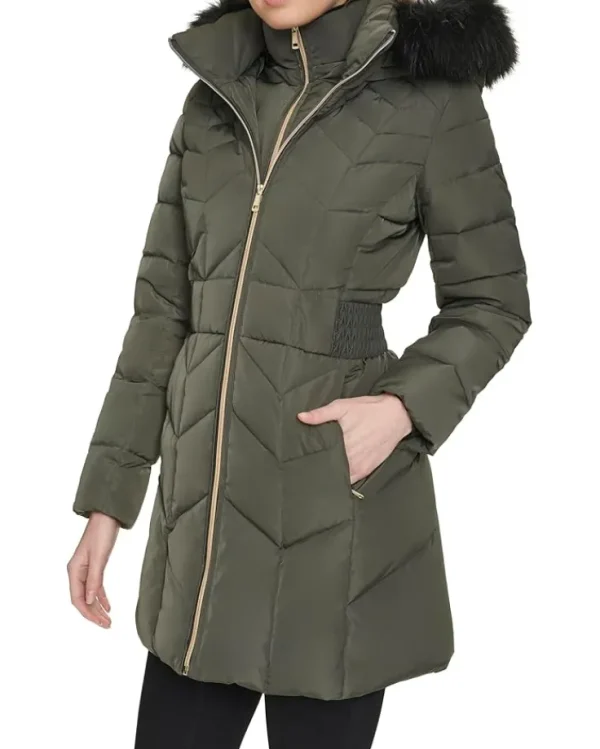 Cole Haan Coats & Outerwear<Taffeta Down Coat Merlot