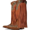 Dingo Cowboy Boots<Tequila Sunrise Suede Boots Black