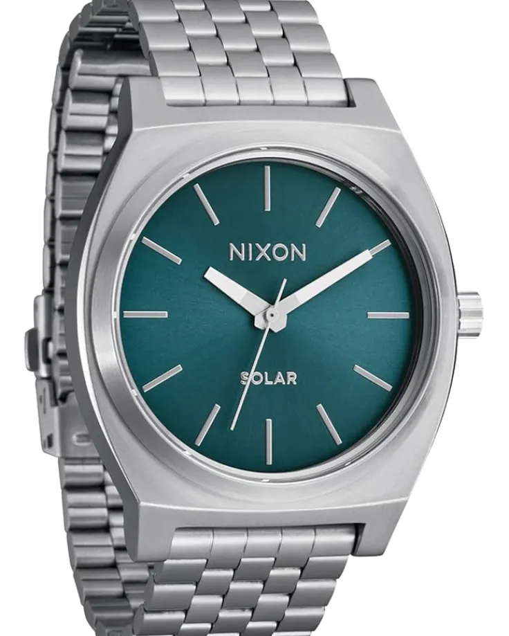 time_teller_solar_0.webp Nixon Watches<Time Teller Solar All Gold/Black