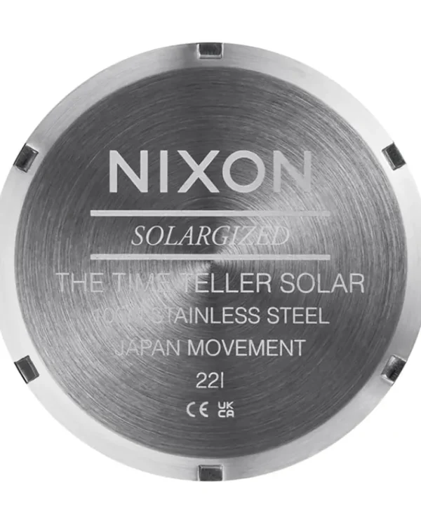 Nixon Watches<Time Teller Solar All Gold/Black