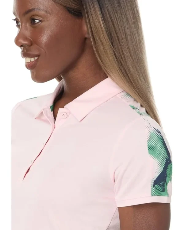 adidas Golf Activewear<Ultimate365 Printed Polo Shirt Sandy Pink
