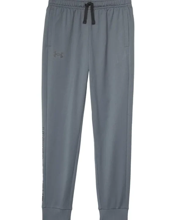 Under Armour Kids Adaptive | Pants<Under Armour Boys Brawler 2.0 Tricot Tapered Pants Pitch Gray/Black