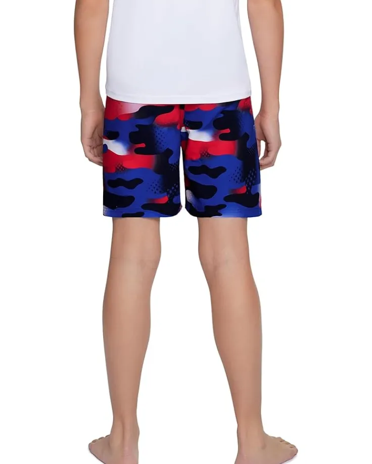 usa_street_camo_volley_bi_1.webp Under Armour Kids Shorts<Usa Street Camo Volley (Big Kid) Midnight Navy