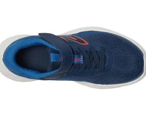 New Balance Kids Adaptive | Sneakers<520v8 Bungee Lace (Little Kid) NB Navy/Neo Flame