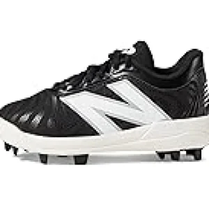 New Balance Kids Adaptive | Sneakers<4040v7 Rubber-Molded (Little Kid/Big Kid) Black/Optic White