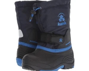Kamik Kids Adaptive | Boots<Waterbug 5 (Toddler/Little Kid/Big Kid) Navy/Blue