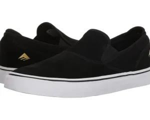 Emerica Adaptive<Wino G6 Slip-On Black/White/Gold
