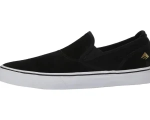 Emerica Adaptive<Wino G6 Slip-On Black/White/Gold