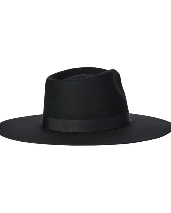San Diego Hat Company Hats<Wool Felt Stiff Brim Fedora w/ Bow Trim Beige