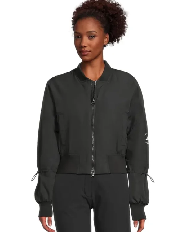 adidas by Stella McCartney Coats & Outerwear<Woven Bomber Cropped JF6030 Black